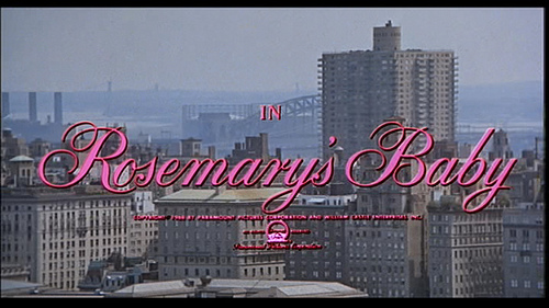 Title card for ROSEMARY'S BABY